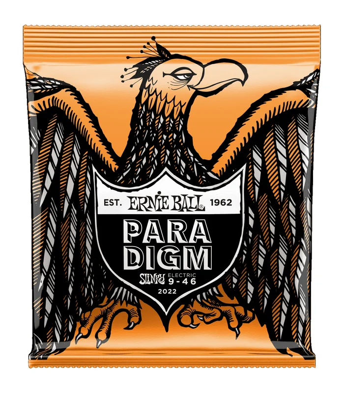 Jeu de Cordes pour Guitare Electrique Ernie Ball 2022 Hybrid slinky 09-11-16-26-36-46