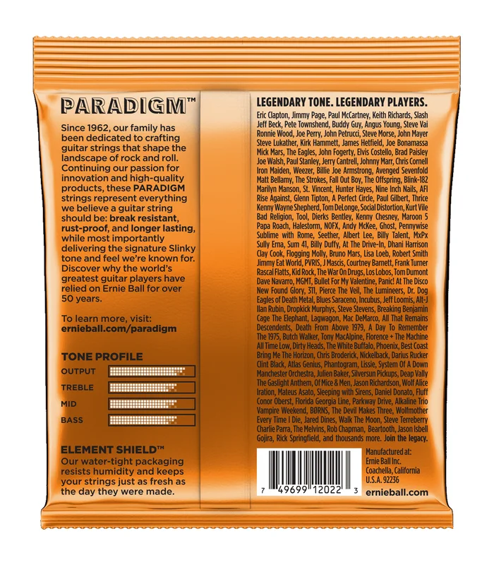 Jeu de Cordes pour Guitare Electrique Ernie Ball 2022 Hybrid slinky 09-11-16-26-36-46 – Image 2