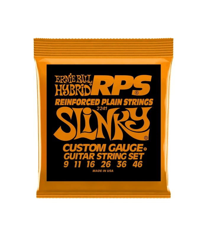 Jeu de Cordes pour Guitare Electrique Ernie Ball 2241 Hybrid slinky 09-11-16-26-36-46