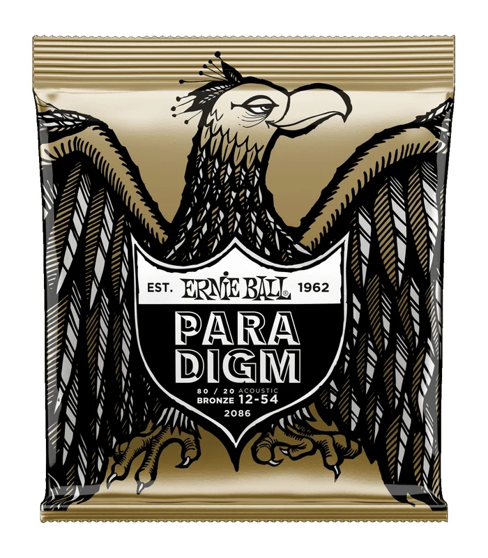 Jeu de Cordes pour Guitare Folk Ernie Ball 2086 Medium light 12-16-24w-32-44-54