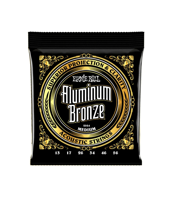 Jeu de Cordes pour Guitare Folk Ernie Ball 2564 Medium 13-17-26-34-46-56