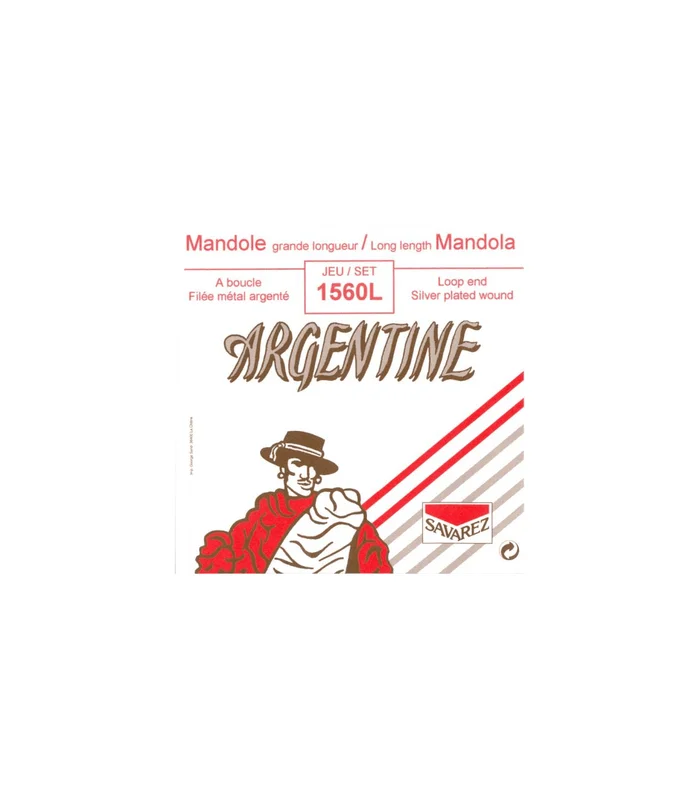 Jeu de Cordes pour Mandole ARGENTINE 1560L – Mandole 1,20M