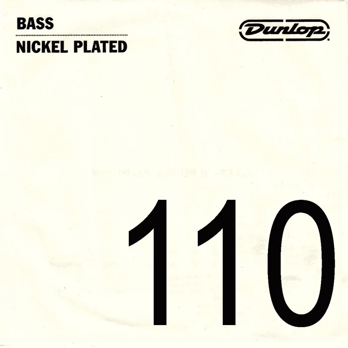 Jim Dunlop CORDE BASSE NICKEL FILEE .110