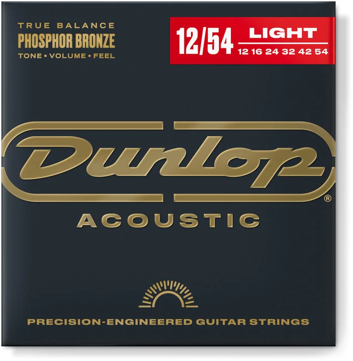 Jim Dunlop DAP1254 Phosphor Bronze Medium/light 12-54