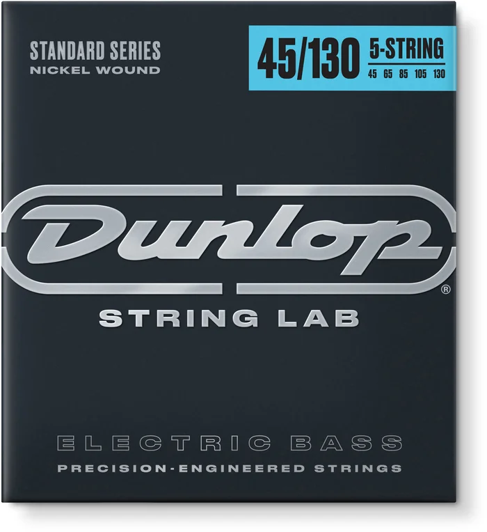 Jim Dunlop DBN45130 Nickel Wound Medium 5C 45-130