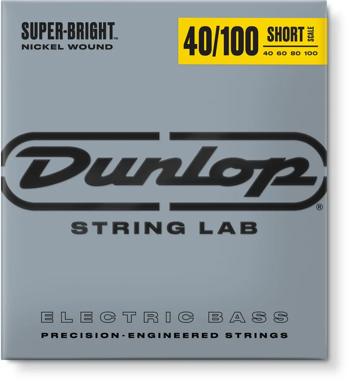 Jim Dunlop DBSBN40100S Nickel Wound Plated Steel Short 40-100