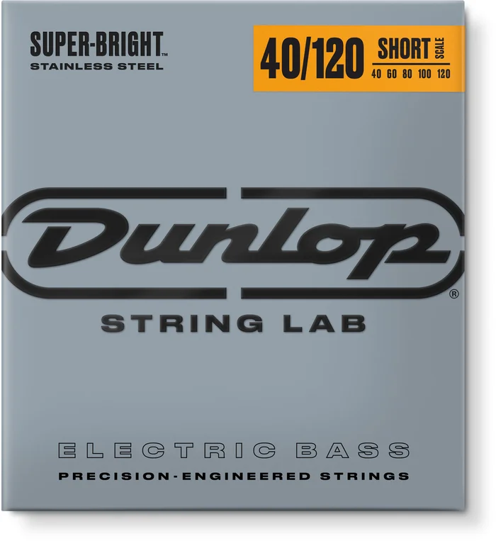 Jim Dunlop DBSBS40120S Stainless Steel Short 5C 40-120