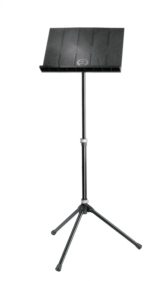 K&M 12120-000-55 Pupitre D&rsquo;orchestre Pliable Plastique Noir