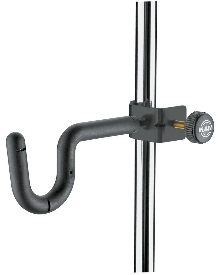 K&M 15700-000-55 Support De Trompette Noir A Clamper