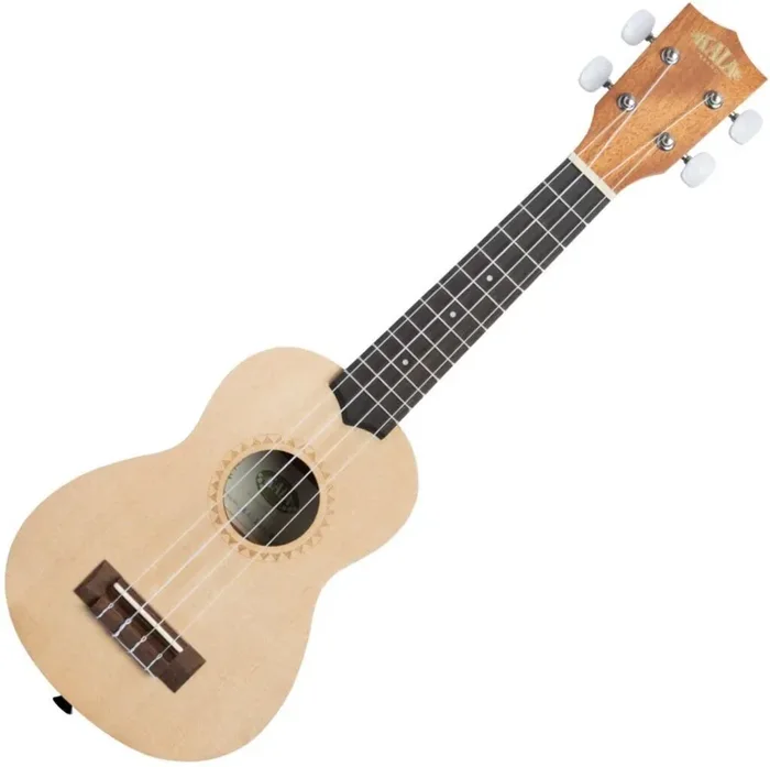 Kala KA-15-S-S-W/UBS-R Natural Satin Ukulélé soprano
