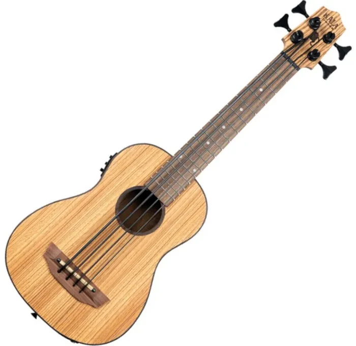 Kala U-Bass Zebrawood Natural Ukulélé basse
