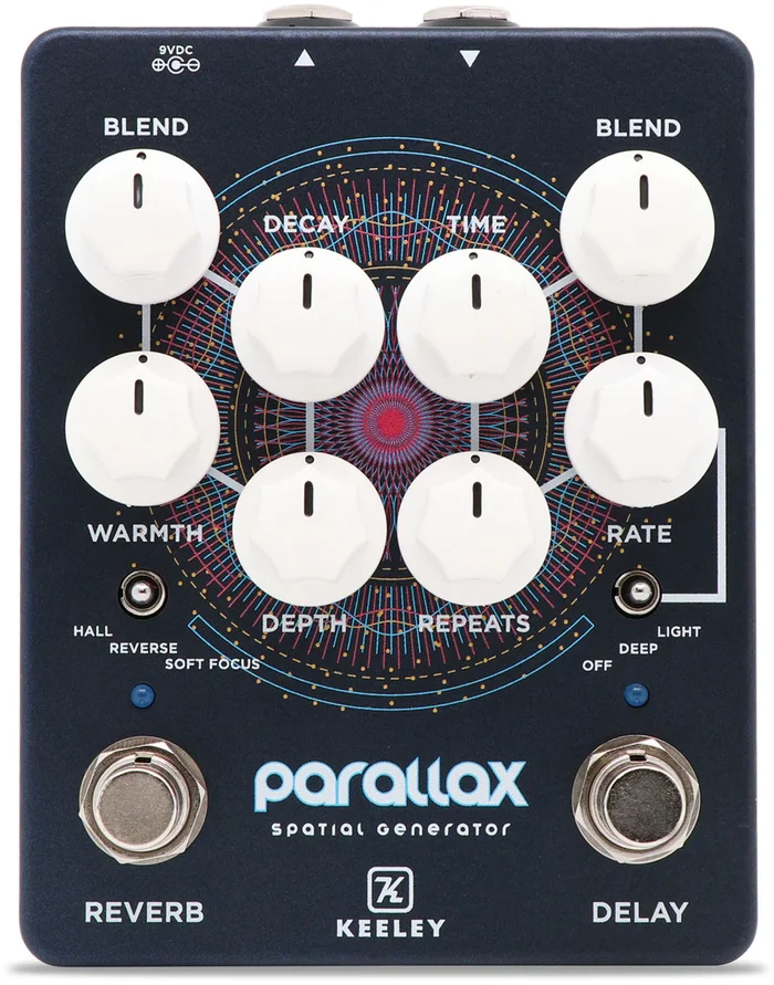 KEELEY Parallax Bleu