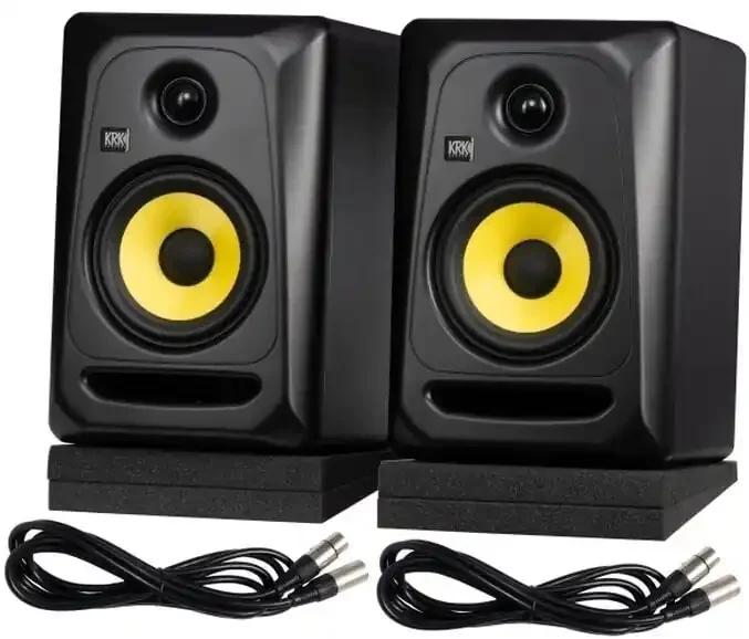 KRK Classic 5 Monitor Pack Moniteur de studio actif 2 pcs