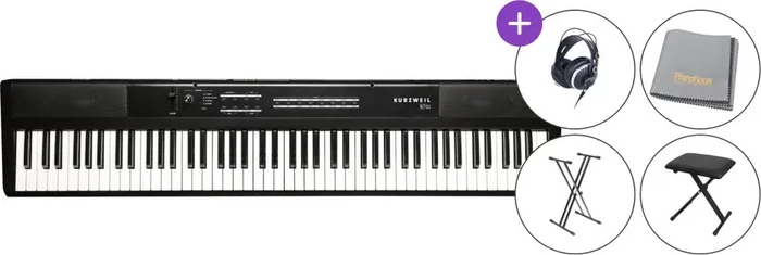 Kurzweil Ka S1 SET Piano de scène Black