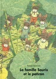La famille Souris et le potiron