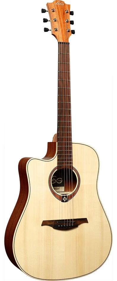 Lâg Tramontane TL70DCE Dreadnought LH Ctw Natural