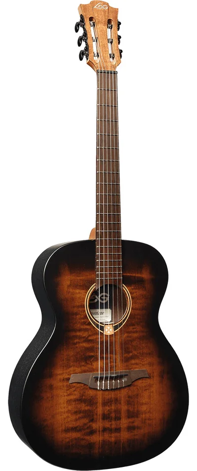 Lâg Tramontane TN70A-B&B Nylon Auditorium Black & Brown