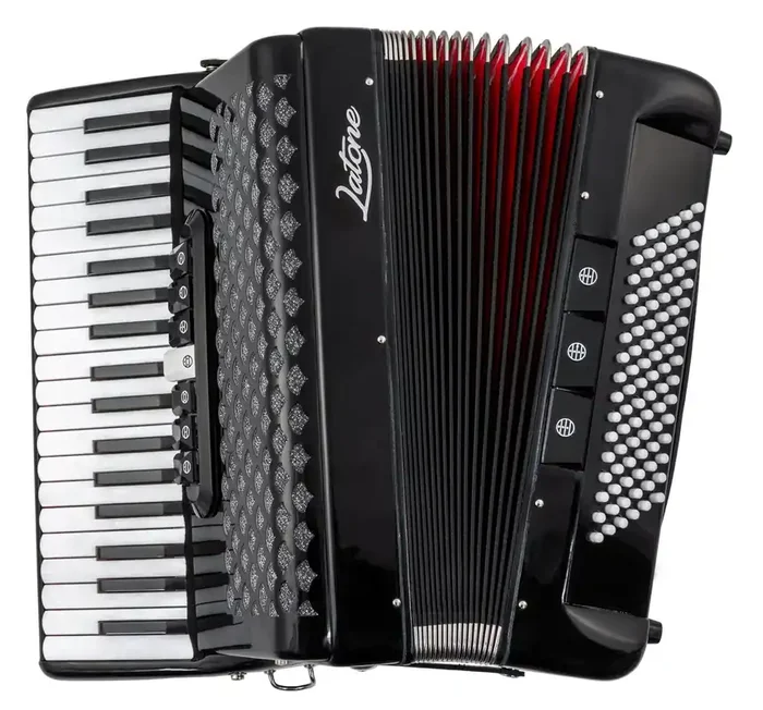 Latone MasterChord 37K 96B Accordéon à touches Black