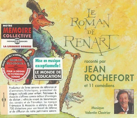 Le Roman de Renart avec 1 CD audio