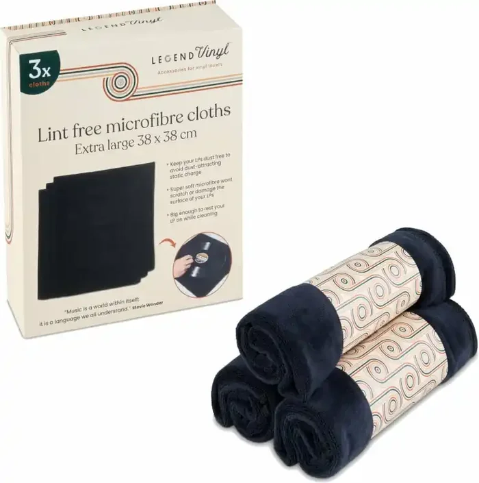 Legend Vinyl LV13 Chiffons de nettoyage pour disques LP