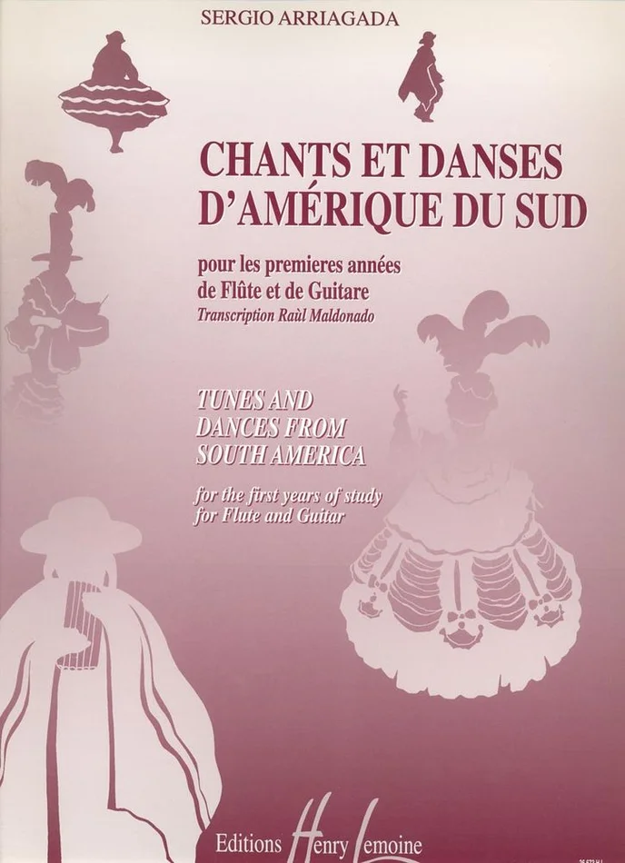 Lemoine Arriagada – Chants/danses Cordillère – Flûte et Piano