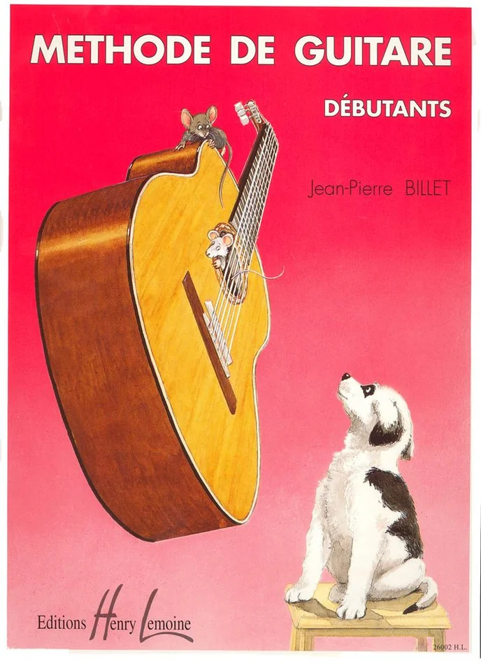 Lemoine Billet JEAN-pierre – Methode De Guitare Debutants