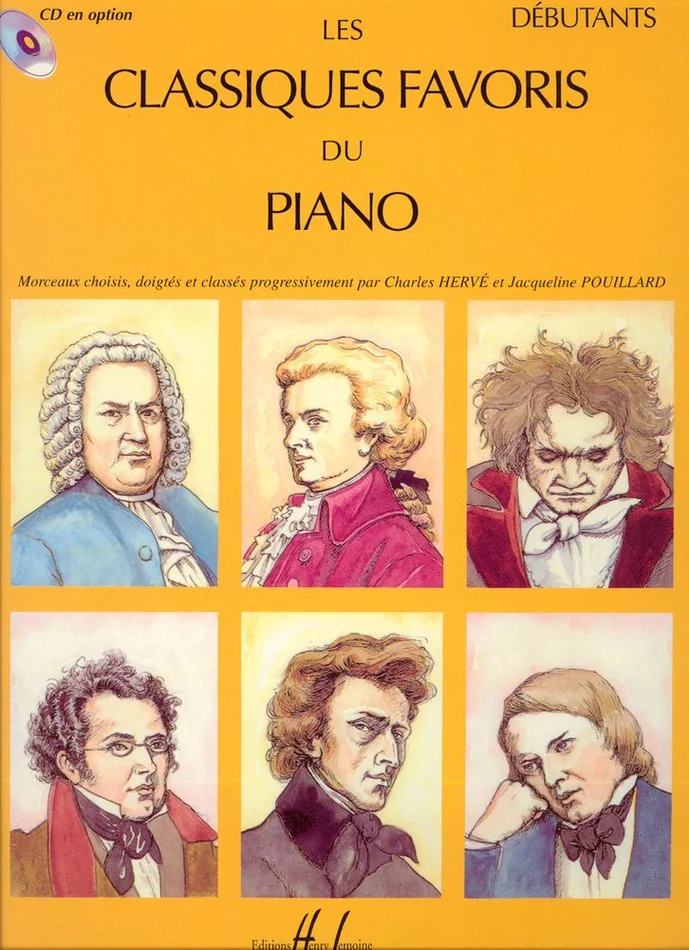 Lemoine Classiques Favoris Vol.debutants – Piano