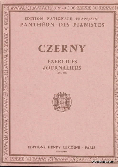 Lemoine Czerny – Exerc. Journaliers (40) Op.337 – Piano