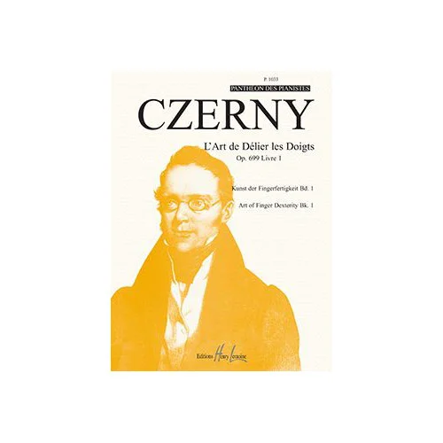 Lemoine Czerny Carl – Art De Delier Les Doigts Op.699 Vol.1 – Piano