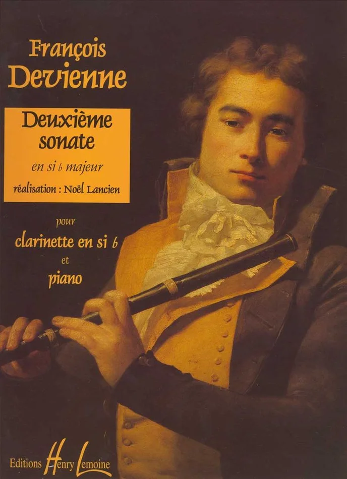 Lemoine Devienne Francois – Sonate N°2 – Clarinette, Piano