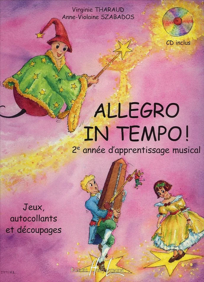 Lemoine Tharaud V./ Szabados A.v. – Allegro In Tempo + CD