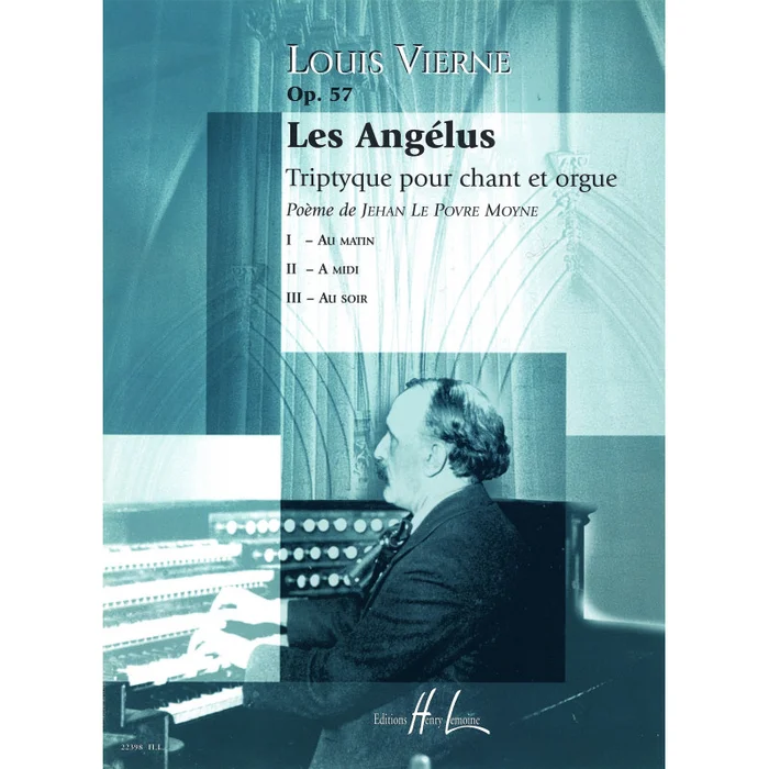 Lemoine Vierne Louis – Les Angelus Op.57 – Voix, Orgue