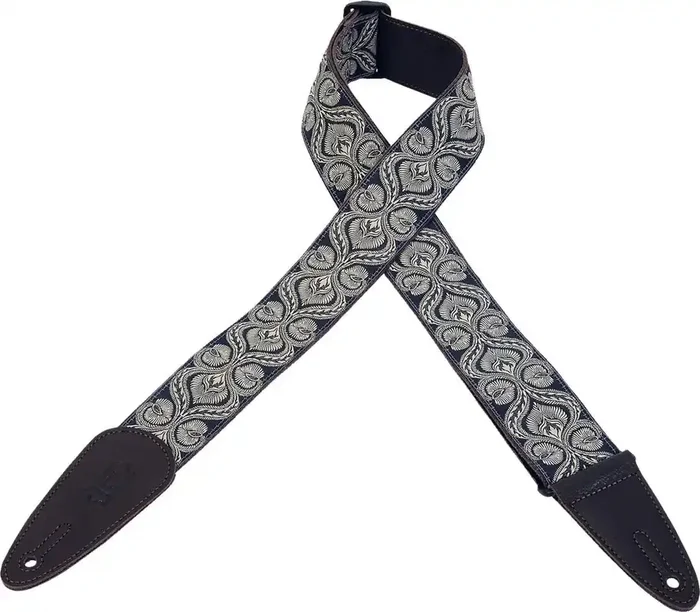 Levy‘s Boho Courroie de guitare Blue & White