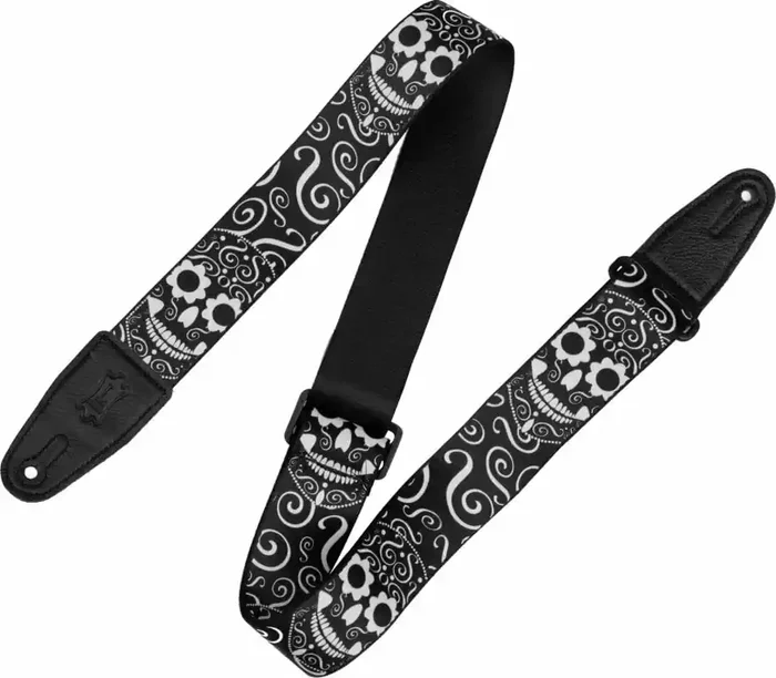 Levy‘s Calaca Sangle pour guitare Skulls