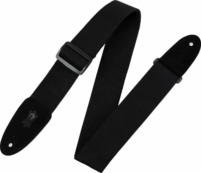 Levy‘s Cotton & Suede Standard Sangle pour guitare Black