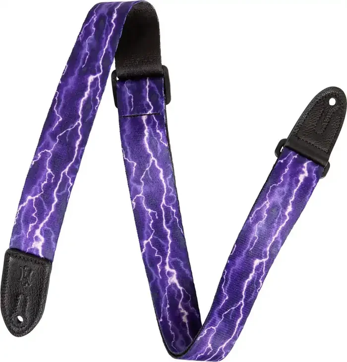 Levy‘s Junior Poly Sangle pour guitare Lightning Bolt