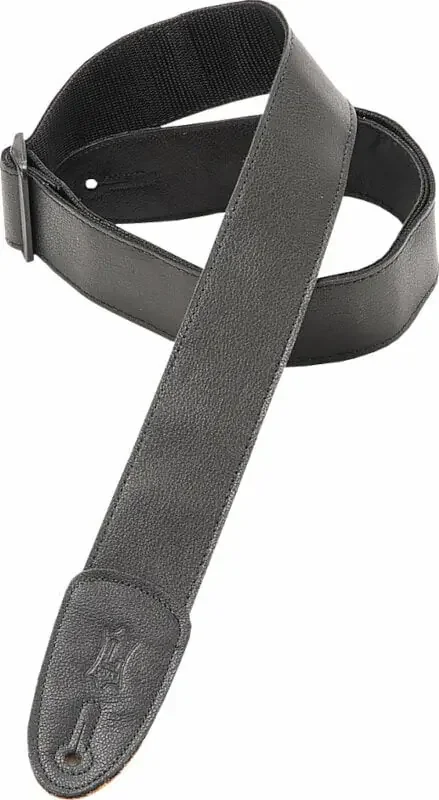 Levy‘s Leather Tri Glides Courroie de guitare Black