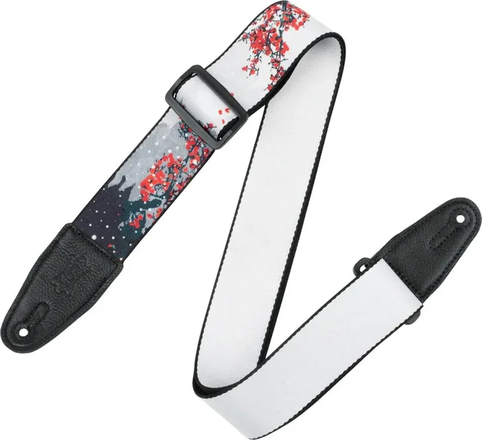 Levy‘s Nature Sangle pour guitare Cherry Blossoms