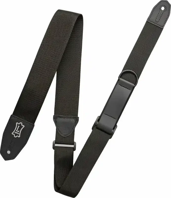 Levy‘s Poly Right Height 2 Sangle pour guitare Black