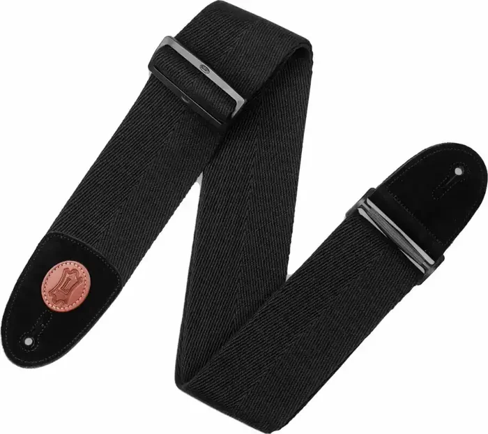 Levy‘s Signature Cotton 3.0 Standard Sangle pour guitare Black