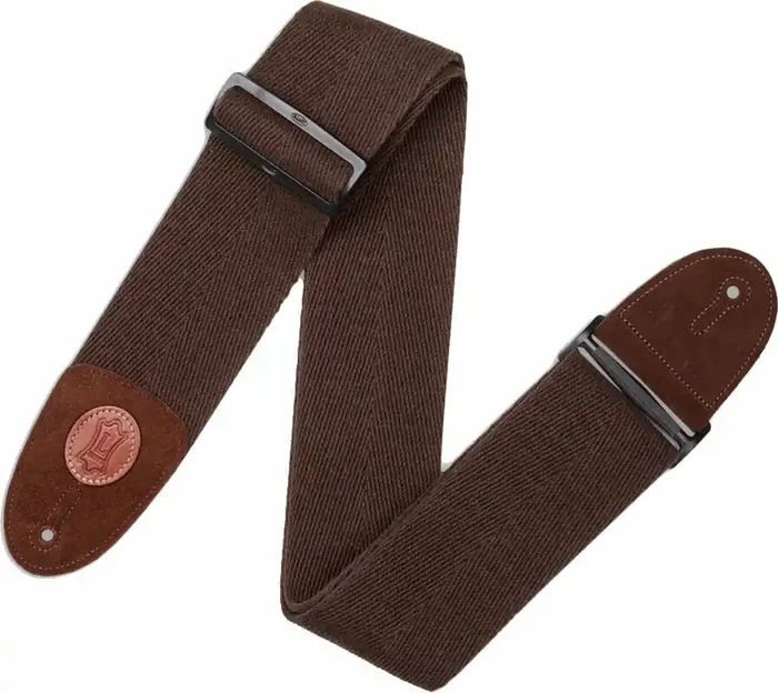 Levy‘s Signature Cotton 3.0 Standard Sangle pour guitare Brown