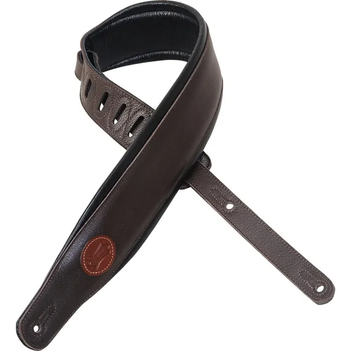 Levy‘s Signature Legacy 3.25 Standard Courroie de guitare Dark Brown
