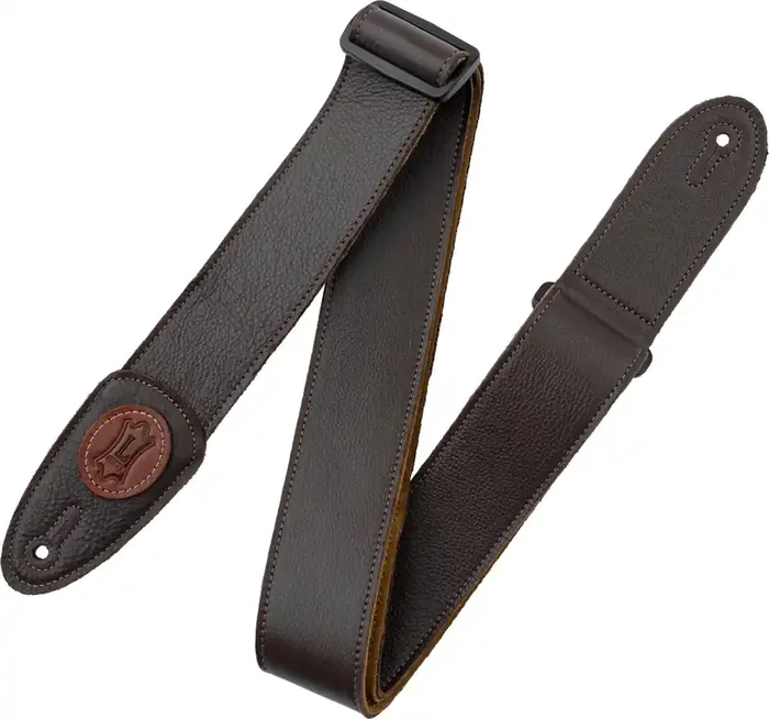 Levy‘s Signature Tri-Glide Series Courroie de guitare Dark Brown