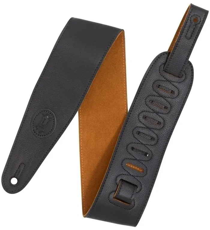 Levy‘s Stratus 3 Courroie de guitare Black & Honey