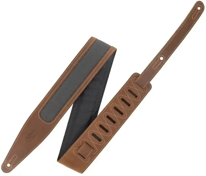 Levy‘s Voyager Pro Courroie de guitare Brown, Grey