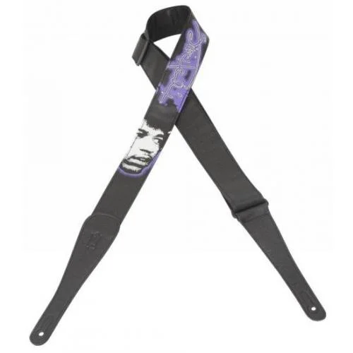 LEVYS SANGLE CUIRE JIMI HENDRIX DESIGN 001