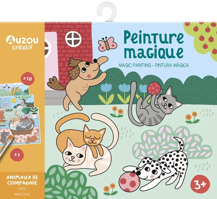 MA PEINTURE MAGIQUE ANIMAUX DE COMPAGNIE