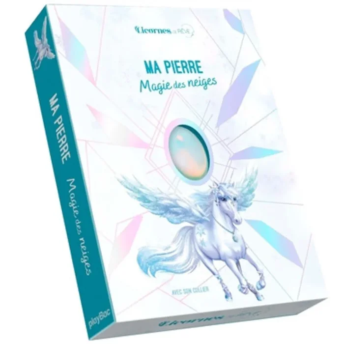 Ma pierre – magie des neiges – avec son collier
