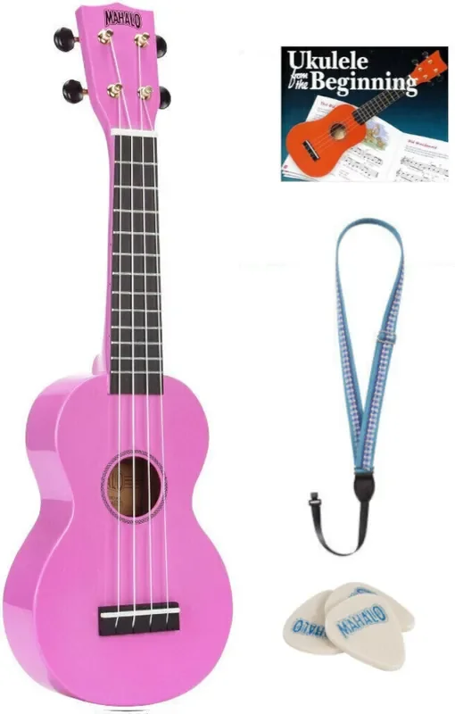 Mahalo MR1-PK SET Pink Ukulélé soprano