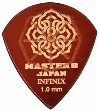 Master 8 Japan Infinix Hard Grip Jazz Type 1.0 mm Médiators
